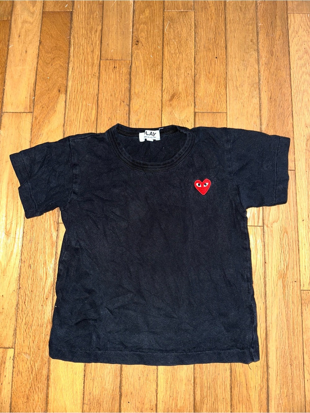 Kid’s Unisex Comme de Garçons short sleeve tee shirt top